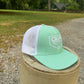 Women’s teal stitched hat